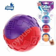 GIGWI ИГРУШКА ДЛЯ СОБАК 3 МАЛЕНЬКИХ МЯЧА 5 СМ G-BALL С ПИЩАЛКОЙ 